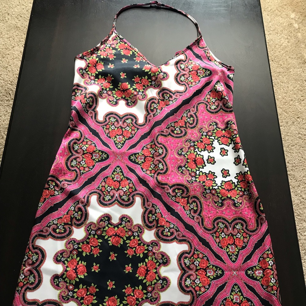 Vintage Marian & Maral Halter Neck Dress